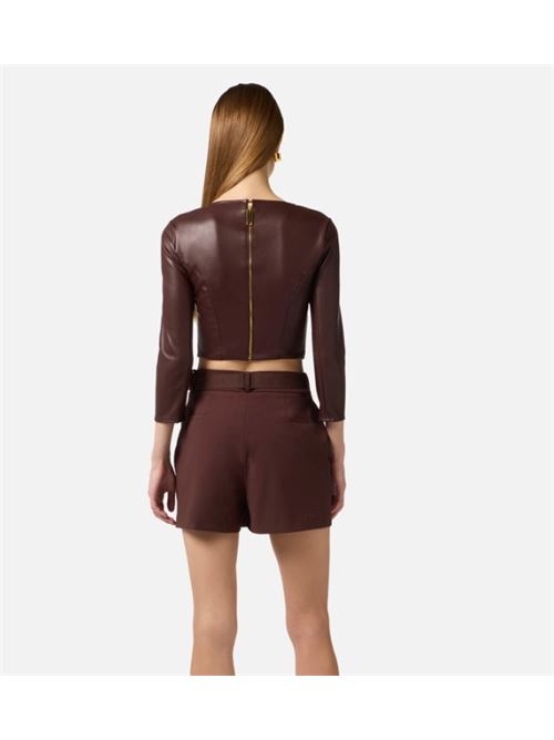 Top con logo embossed ELISABETTA FRANCHI | MD02761E2.644